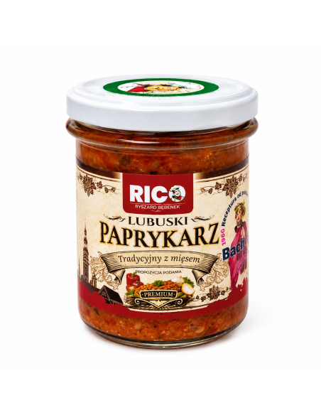 Paprykarz Lubuski tradycyjny z mięsem RICO 250g