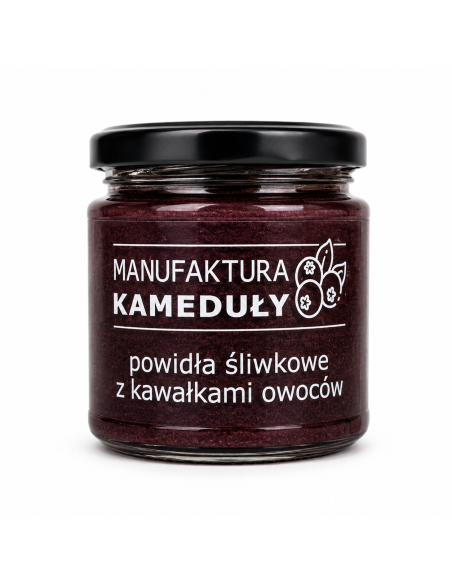 Powidła śliwkowe z kawałkami owoców Manufaktura Kameduły 300g