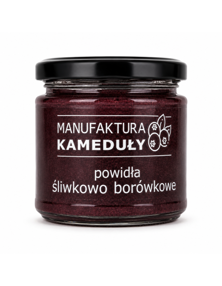 Powidła śliwkowo borówkowe Manufaktura Kameduły 320g