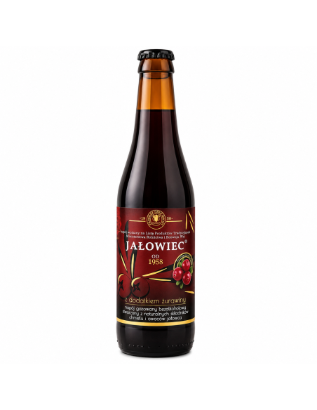 Jałowiec z dodatkiem żurawiny 330ml