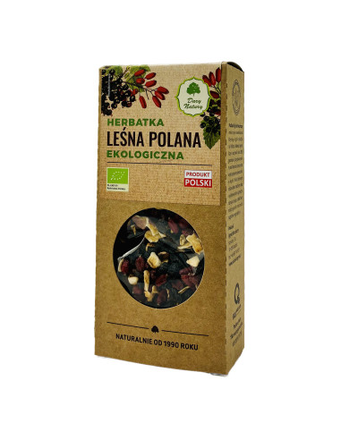Herbatka owocowa bezkofeinowa ekologiczna Leśna Polana Dary Natury 200g