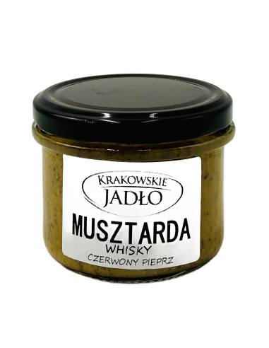 Musztarda Whisky Czerwony Pieprz Krakowskie Jadlo 210g